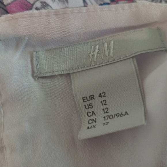 H & M floral print Maxi dress in size XL - Picture 11 of 14